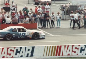 1987 Derrike Cope Car at the 1987 Champion Spark Plug 400