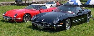 Chevrolet Corvette C5 with 1953 Body