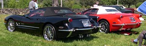 Chevrolet Corvette C5 with 1953 Body