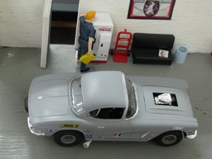 Corvette C1 Shop Diorama