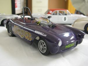 Chevrolet Corvette Dragster Scale Model Car