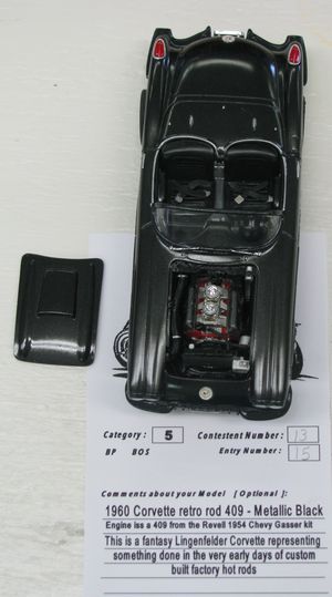 1960 Corvette Model Car