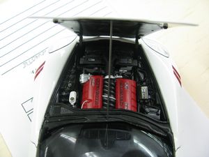 2008 Chevrolet Corvette Ron Fellows Edition Model Car