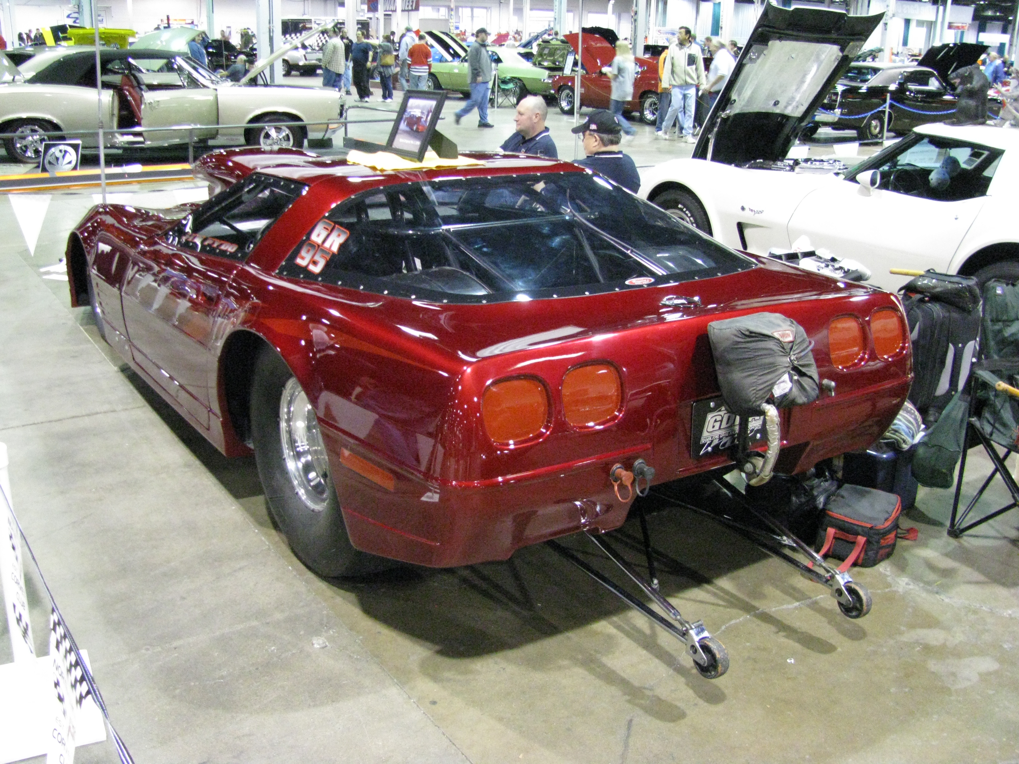 Subject: 1995 Chevrolet Corvette Drag Race Car Photographer. 