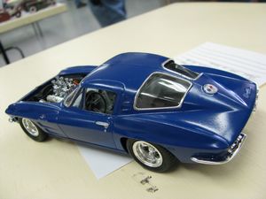 1967 Chevrolet Corvette Model Car