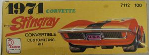 Palmer 1971 Corvette Stingray Convertible Box Art