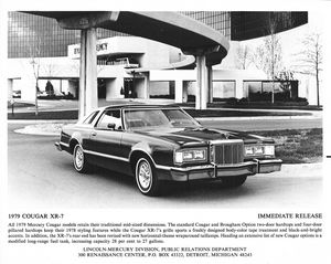 1979 Mercury Cougar XR-7