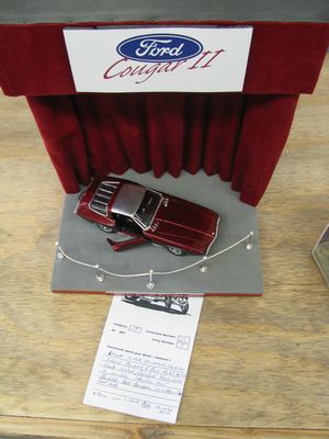 Ford Cougar II Concept Car Model