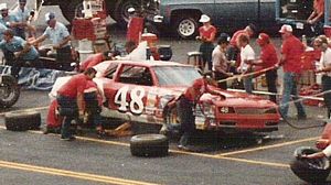 Jerry Cranmer at the 1986 Goody's 500