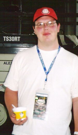 Bill Crittenden at the 2001 Tropicana 400