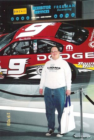 Bill Crittenden at the 2003 Chicago Auto Show