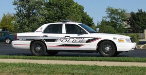 Hanover Park Police Department Ford Crown Victoria