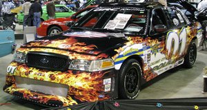 2004 Ford Crown Victoria Calumet City Police Race Car