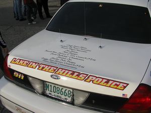 Lake in the Hills Police Custom Ford Crown Victoria