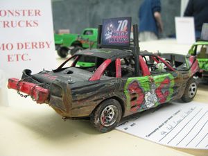 1994 Ford Crown Victoria Demolition Derby Model Car