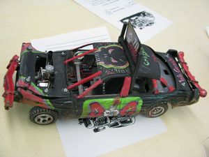 1994 Ford Crown Victoria Demolition Derby Model Car