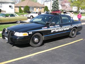 Gilberts Police Department Ford Crown Victoria