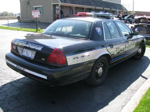 Gilberts Police Department Ford Crown Victoria