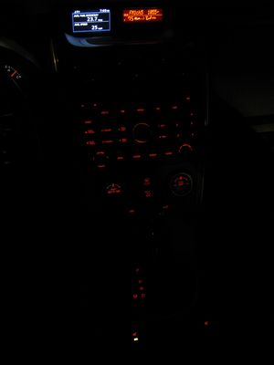 2010 Mazda CX-7 i Sport Dashboard