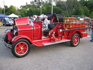 1929 Ford fire truck #5