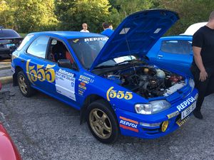 1996 Subaru Impreza Colin McRae Tribute Car