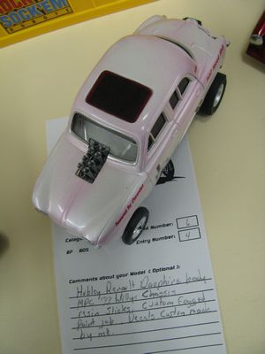 Renault Dauphine Dragster Car Model
