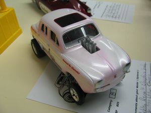 Renault Dauphine Dragster Car Model