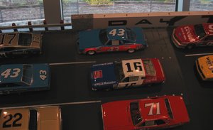 Daytona 500 Model Car Diorama