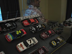 Daytona 500 Model Car Diorama