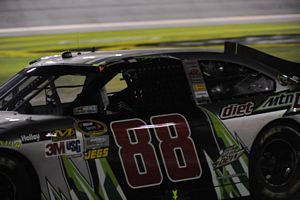 Dale Earnhardt Jr. at the 2012 Daytona 500