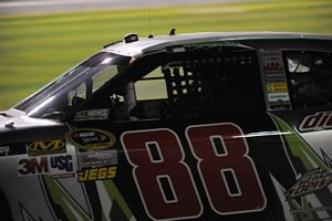 Dale Earnhardt Jr. at the 2012 Daytona 500