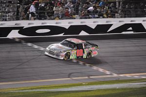 Dale Earnhardt Jr. at the 2012 Daytona 500