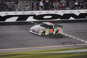 Dale Earnhardt Jr. at the 2012 Daytona 500