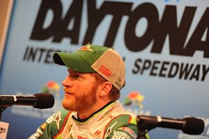 Dale Earnhardt Jr. at the 2012 Daytona 500