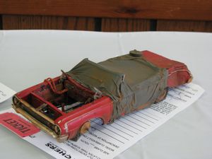 1964 Dodge Weathered Model Car