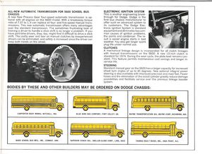 Dodge 1974 School Bus Chassis