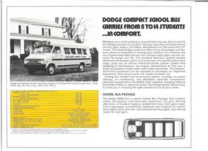 Dodge 1974 School Bus Chassis