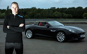 Chris Froome Jaguar F-Type