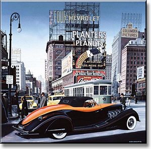 The Maharajah Gives Its Regards to Old Broadway 1935 Duesenberg Art