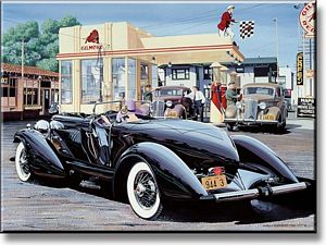 That's a Real Duesy 1931 Duesenberg French Speedster Art