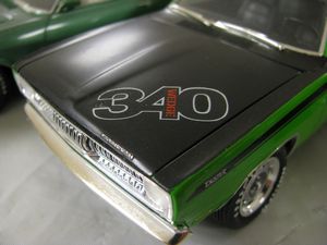 1970 Plymouth Duster Model Car
