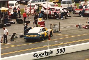 1986 Dale Earnhardt Car at the 1986 Goody's 500