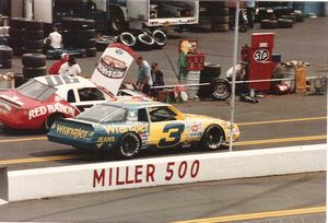 1986 Dale Earnhardt Car at the 1986 Goody's 500