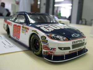 2008 Dale Earnhardt Jr. National Guard Model Car