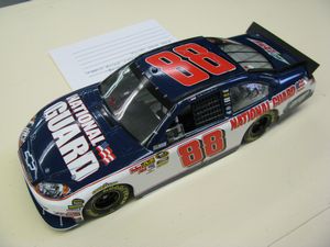 2008 Dale Earnhardt Jr. National Guard Model Car