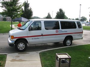 Ford Econoline Hilton Garden Inn St. Charles Illinois