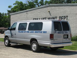 Ford Econoline Village of Fox Lake Shuttle Van Illinois