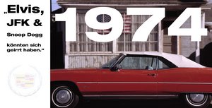 1974 Cadillac Eldorado Convertible Route 66: An American (bad)Dream