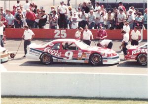 1988 Bill Elliott Car at the 1988 Champion Spark Plug 400