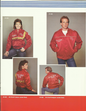 Bill Elliott Apparel by Super Press (1986)